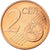 Cipro, 2 Euro Cent, 2009, SPL-, Acciaio placcato rame, KM:79