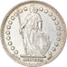 Coin, Switzerland, Franc, 1952, Bern, AU(50-53), Silver, KM:24