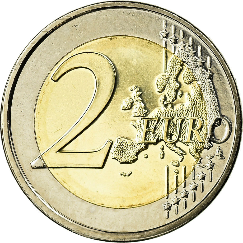 Slovenia, 2 Euro, 2008, MS(63), Bi-Metallic, KM:75