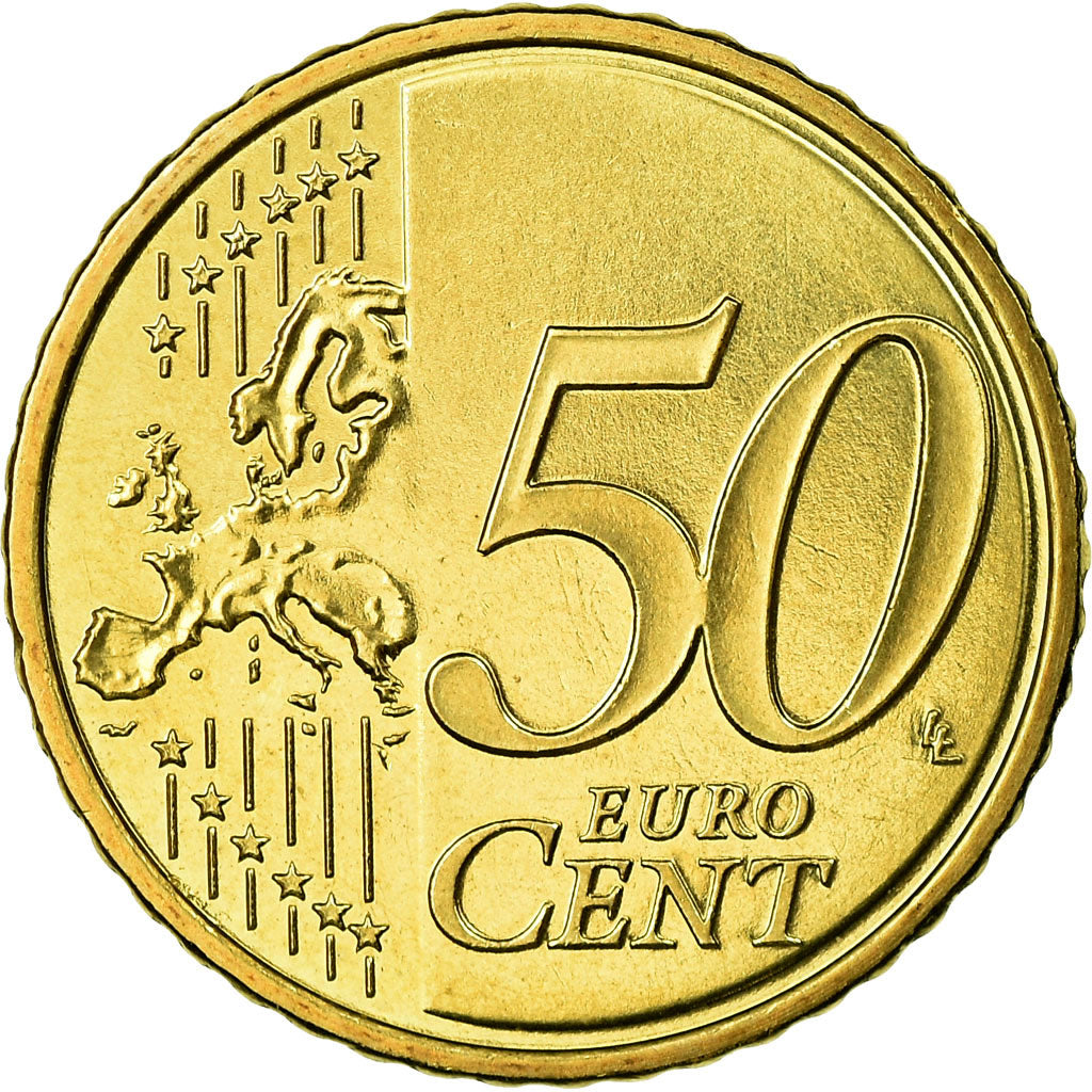 Slovenia, 50 Euro Cent, 2009, MS(63), Brass, KM:73