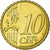Slovenia, 10 Euro Cent, 2009, MS(63), Brass, KM:71