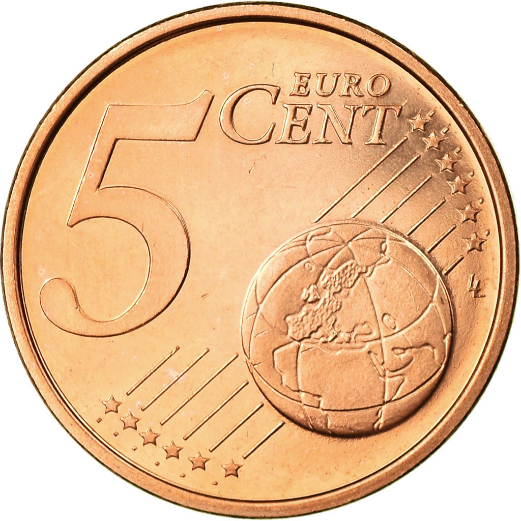 Slovenia, 5 Euro Cent, 2009, AU(55-58), Copper Plated Steel, KM:70