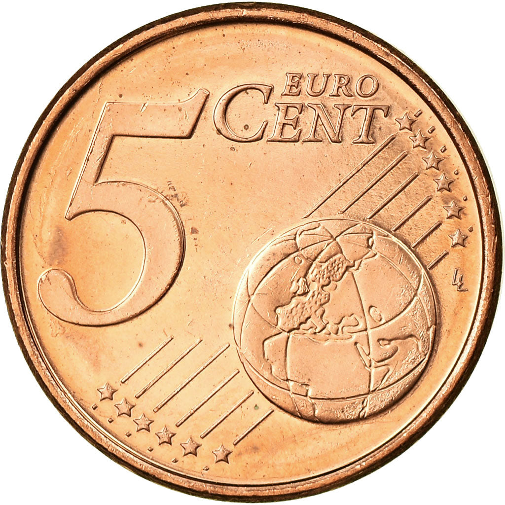 Finland, 5 Euro Cent, 2000, EF(40-45), Copper Plated Steel, KM:100