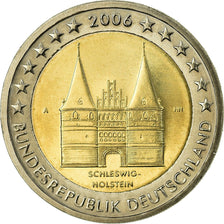 ALEMANHA - REPÚBLICA FEDERAL, 2 Euro, Schleswig Holstein castle, 2006