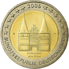 République fédérale allemande, 2 Euro, Schleswig Holstein castle, 2006, SUP