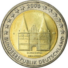République fédérale allemande, 2 Euro, Schleswig Holstein castle, 2006, SUP