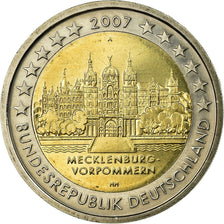GERMANIA - REPUBBLICA FEDERALE, 2 Euro, Mecklembourg, 2007, SPL-, Bi-metallico