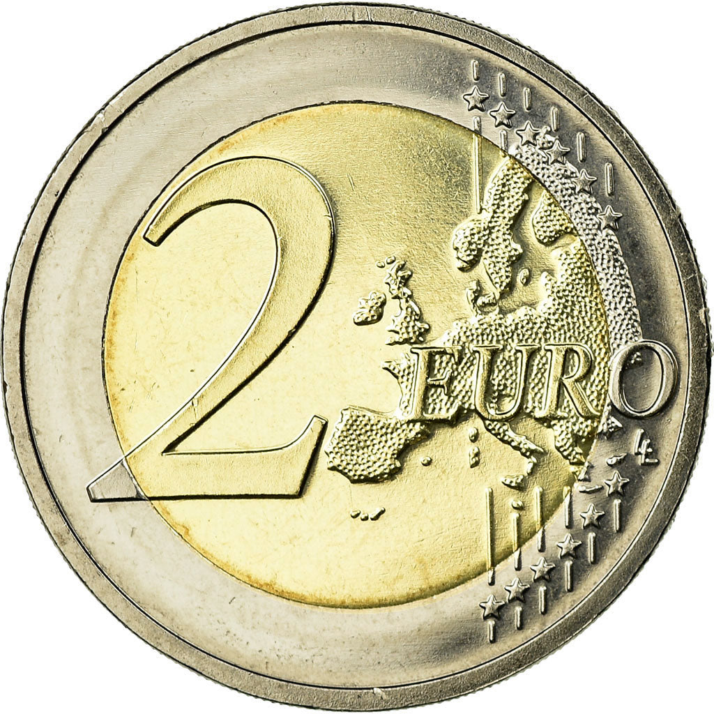 GERMANY - FEDERAL REPUBLIC, 2 Euro, Bremen town hall and statue and knight