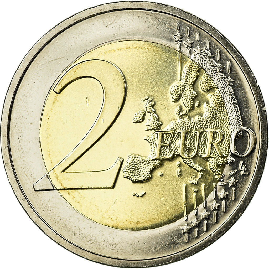 GERMANY - FEDERAL REPUBLIC, 2 Euro, Bremen town hall and statue and knight