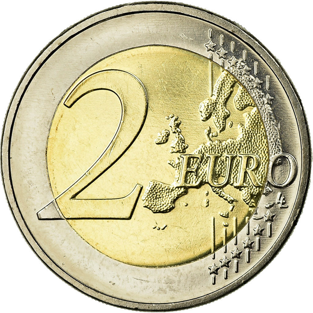 GERMANIA - REPUBBLICA FEDERALE, 2 Euro, Bremen town hall and statue and knight