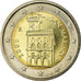 San Marino, 2 Euro, Government building, 2006, AU(55-58), Bi-Metallic, KM:447