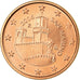 San Marino, 5 Euro Cent, 2006, AU(55-58), Copper Plated Steel, KM:442