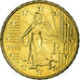 France, 10 Euro Cent, 2010, SUP, Laiton, Gadoury:4b., KM:1410