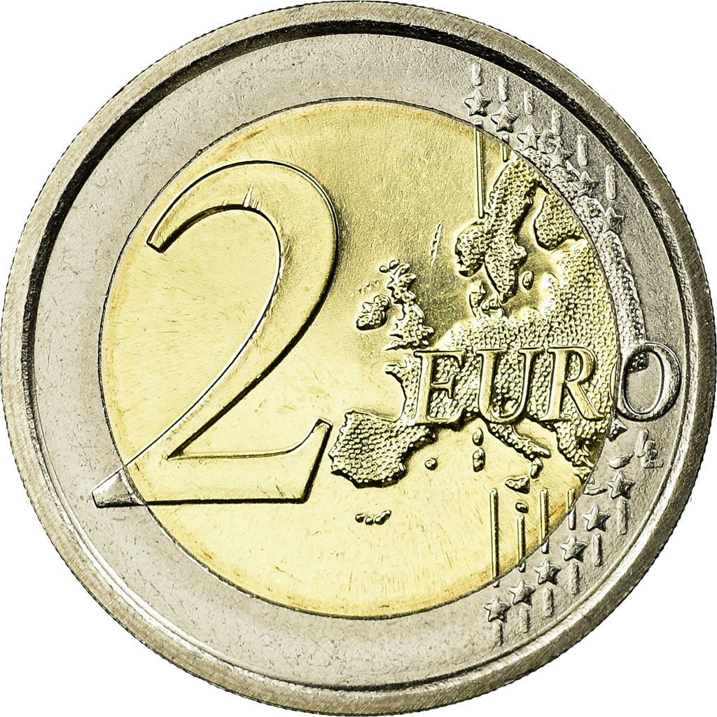 San Marino, 2 Euro, 2011, AU(55-58), Bi-Metallic, KM:486