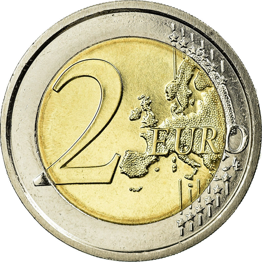 Coin, San Marino, Rome, 2 Euro, 2010, AU(55-58), Bi-Metallic