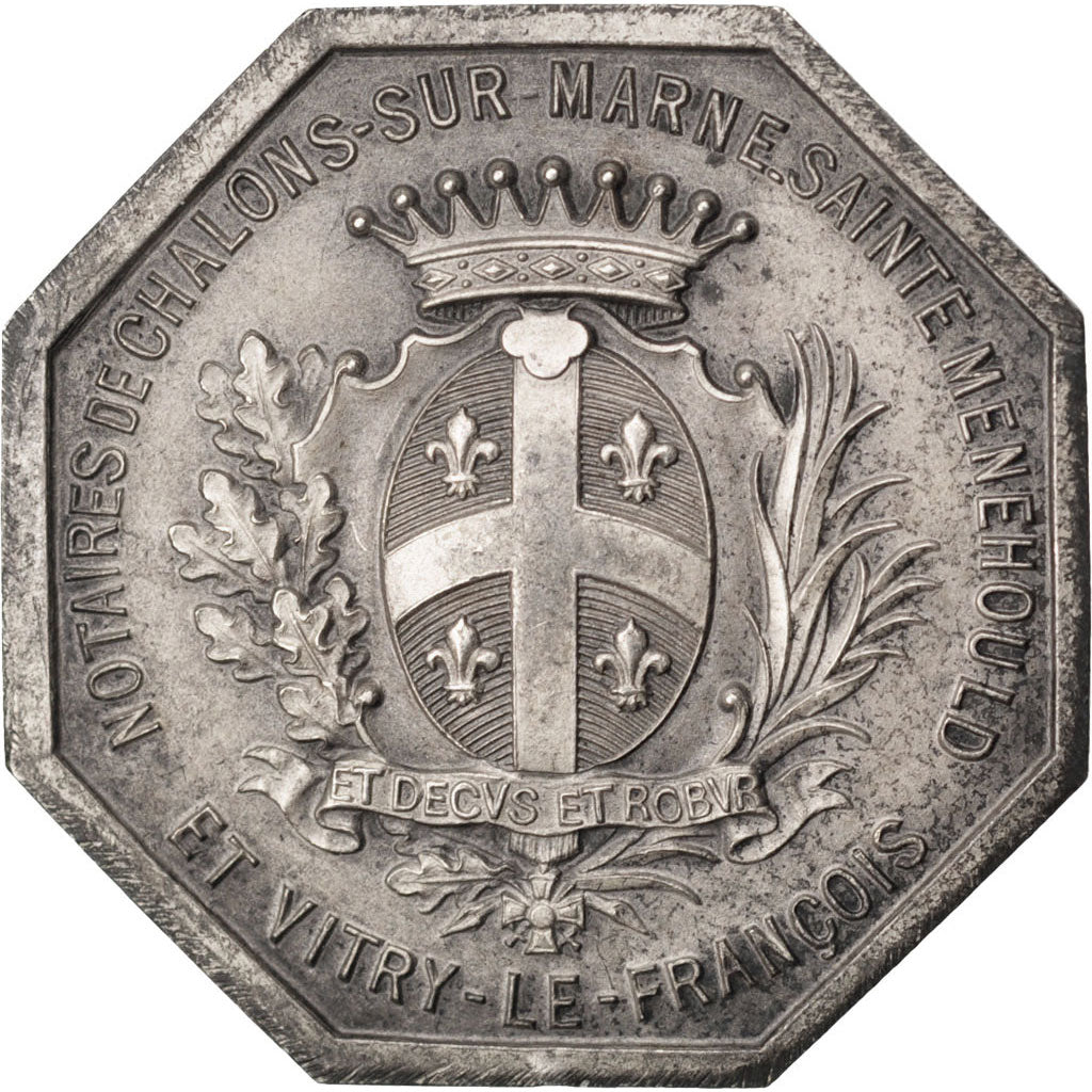 Notaires de l'Arrondissement de Châlons-Sur-Marne, Jeton