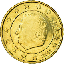 Belgia, 10 Euro Cent, 2002, AU(55-58), Mosiądz, KM:227