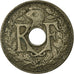 Coin, France, Lindauer, 5 Centimes, 1921, Paris, VF(20-25), Copper-nickel
