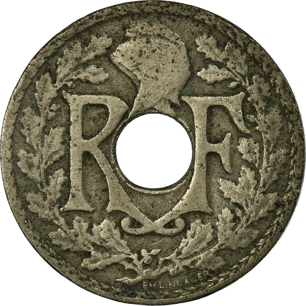 Coin, France, Lindauer, 5 Centimes, 1925, Paris, VF(20-25), Copper-nickel