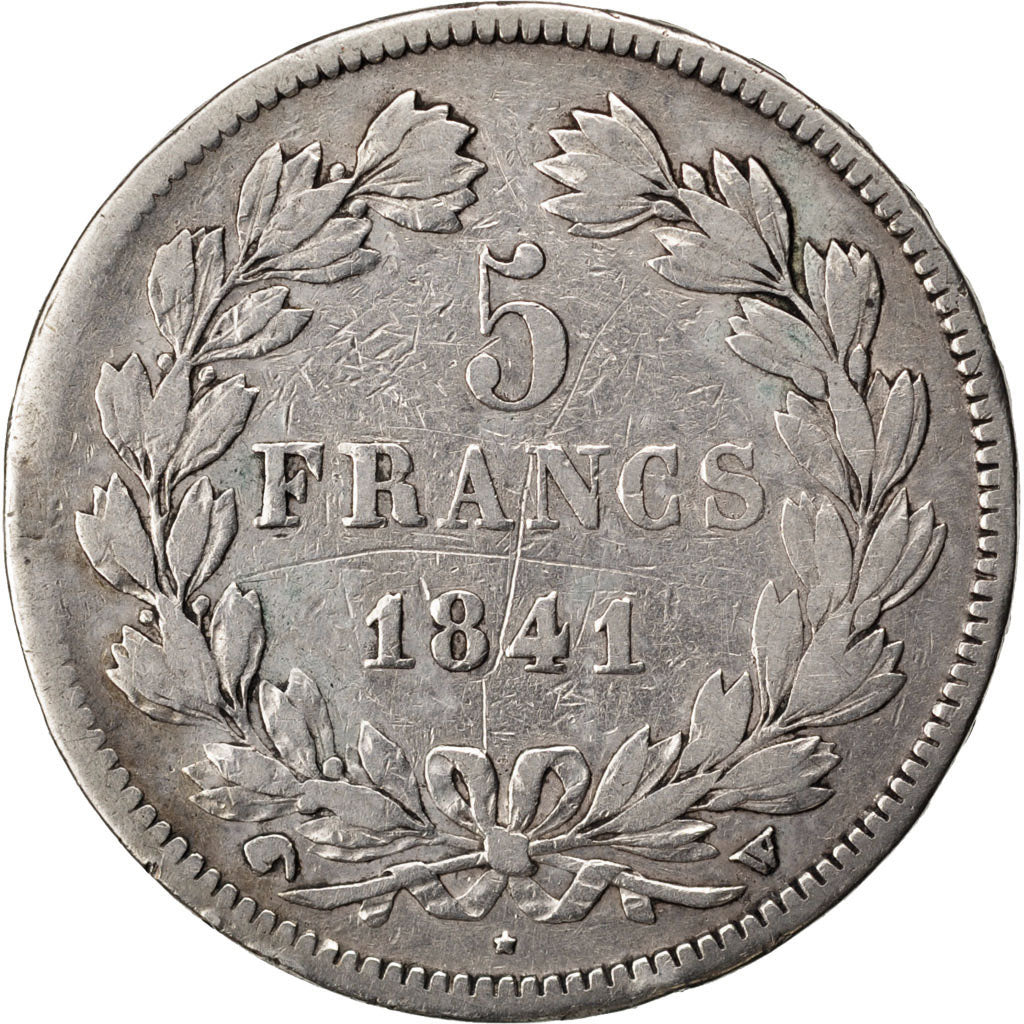 Louis Philippe Ier, 5 Francs Tête laurée