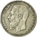 Coin, Belgium, Leopold II, 5 Francs, 5 Frank, 1871, EF(40-45), Silver, KM:24