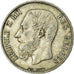 Coin, Belgium, Leopold II, 5 Francs, 5 Frank, 1871, EF(40-45), Silver, KM:24