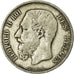 Coin, Belgium, Leopold II, 5 Francs, 5 Frank, 1871, VF(20-25), Silver, KM:24
