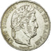 Coin, France, Louis-Philippe, 5 Francs, 1833, La Rochelle, AU(50-53), Silver