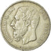 Coin, Belgium, Leopold II, 5 Francs, 5 Frank, 1873, EF(40-45), Silver, KM:24