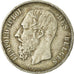 Coin, Belgium, Leopold II, 5 Francs, 5 Frank, 1873, VF(20-25), Silver, KM:24