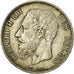 Coin, Belgium, Leopold II, 5 Francs, 5 Frank, 1867, EF(40-45), Silver, KM:24