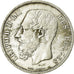 Moeda, Bélgica, Leopold II, 5 Francs, 5 Frank, 1867, VF(20-25), Prata, KM:24