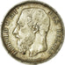 Coin, Belgium, Leopold II, 5 Francs, 5 Frank, 1868, VF(20-25), Silver, KM:24