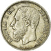 Coin, Belgium, Leopold II, 5 Francs, 5 Frank, 1875, EF(40-45), Silver, KM:24