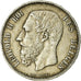 Moneta, Belgio, Leopold II, 5 Francs, 5 Frank, 1875, BB, Argento, KM:24