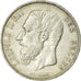 Coin, Belgium, Leopold II, 5 Francs, 5 Frank, 1875, EF(40-45), Silver, KM:24