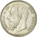 Coin, Belgium, Leopold II, 5 Francs, 5 Frank, 1875, VF(30-35), Silver, KM:24