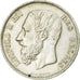 Coin, Belgium, Leopold II, 5 Francs, 5 Frank, 1874, EF(40-45), Silver, KM:24
