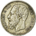 Coin, Belgium, Leopold II, 5 Francs, 5 Frank, 1874, VF(30-35), Silver, KM:24