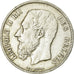 Coin, Belgium, Leopold II, 5 Francs, 5 Frank, 1869, VF(30-35), Silver, KM:24