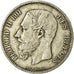 Coin, Belgium, Leopold II, 5 Francs, 5 Frank, 1869, VF(20-25), Silver, KM:24