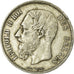 Coin, Belgium, Leopold II, 5 Francs, 5 Frank, 1869, VF(20-25), Silver, KM:24