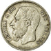 Coin, Belgium, Leopold II, 5 Francs, 5 Frank, 1869, VF(20-25), Silver, KM:24