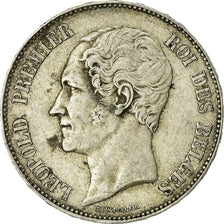 Coin, Belgium, Leopold I, 5 Francs, 5 Frank, 1850, VF(20-25), Silver, KM:17