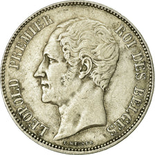 Coin, Belgium, Leopold I, 5 Francs, 5 Frank, 1849, VF(20-25), Silver, KM:17