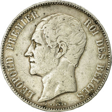 Coin, Belgium, Leopold I, 5 Francs, 5 Frank, 1849, VF(20-25), Silver, KM:17