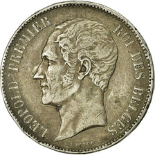 Coin, Belgium, Leopold I, 5 Francs, 5 Frank, 1853, VF(20-25), Silver, KM:17