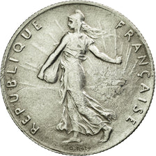 Coin, France, Semeuse, 50 Centimes, 1897, AU(55-58), Silver, Gadoury:420