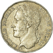 Coin, Belgium, Leopold I, 5 Francs, 5 Frank, 1849, EF(40-45), Silver, KM:3.2