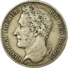 Coin, Belgium, Leopold I, 5 Francs, 5 Frank, 1849, VF(30-35), Silver, KM:3.2